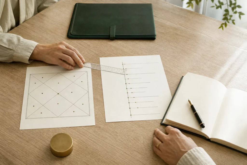 Birth Time Rectification analysis using a horoscope chart and life-event timeline